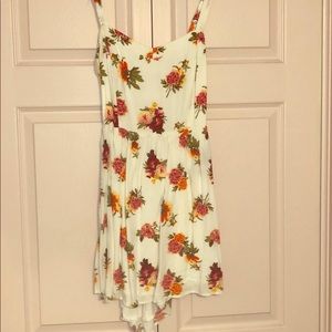 Floral pattern summer dress